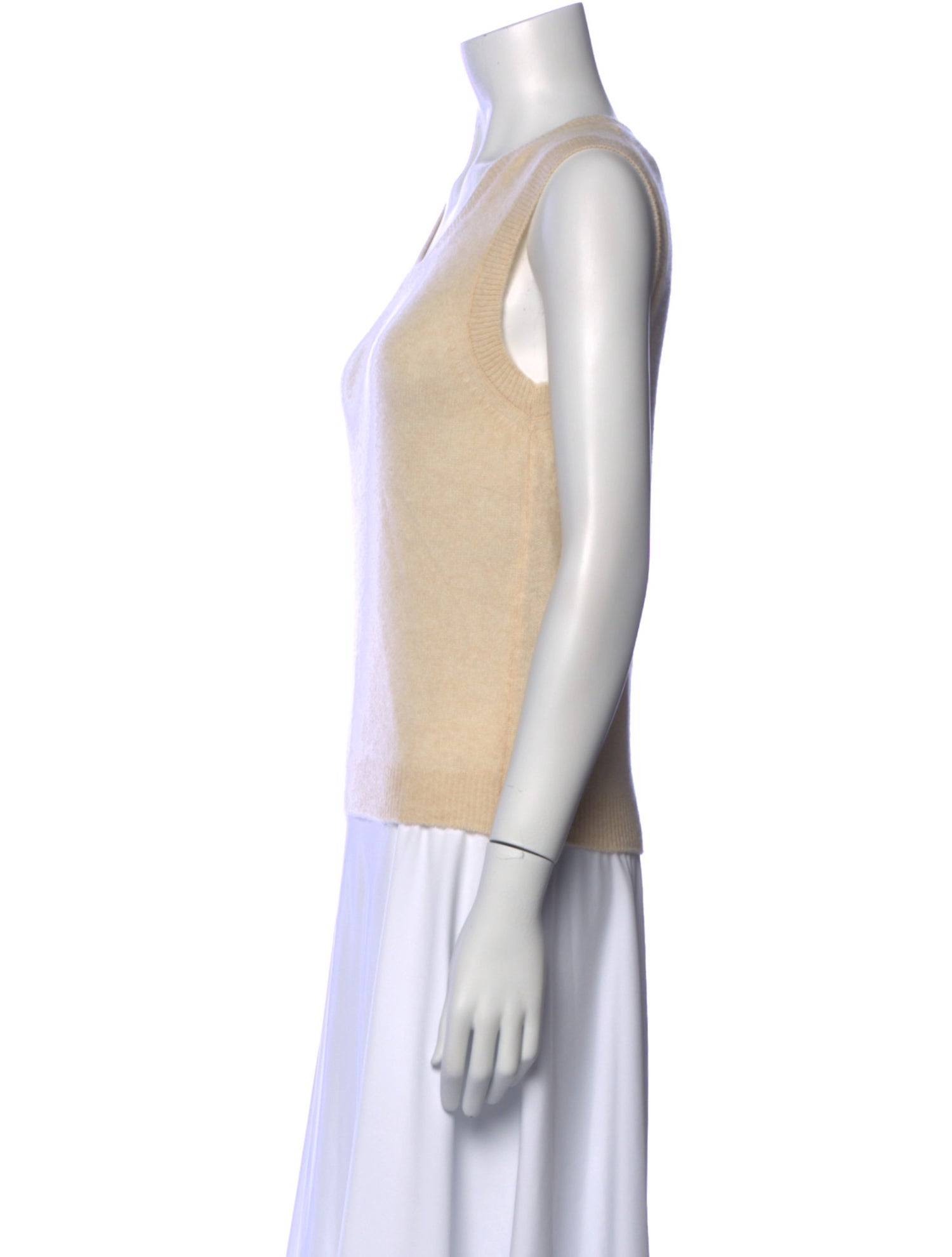 Organic by John Patrick Cashmere Scoop Neck Sweater w/ Tags