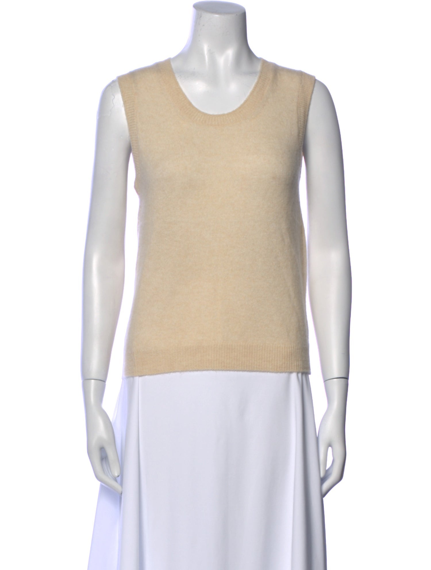 Organic by John Patrick Cashmere Scoop Neck Sweater w/ Tags