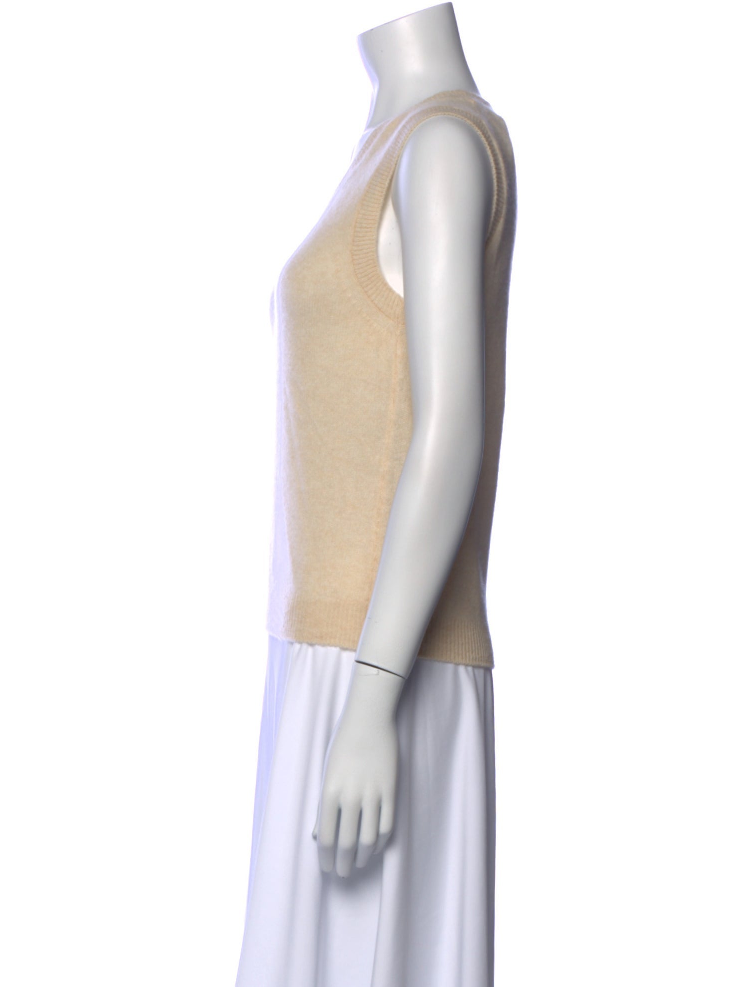 Organic by John Patrick Cashmere Scoop Neck Sweater w/ Tags