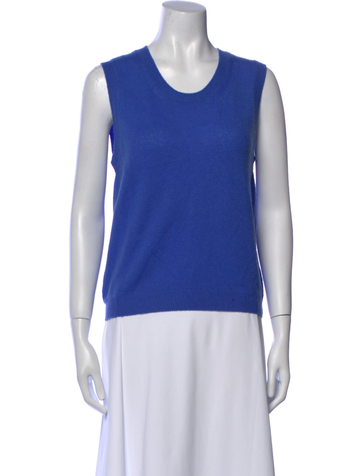 Organic by John Patrick Cashmere Scoop Neck Sweater w/ Tags