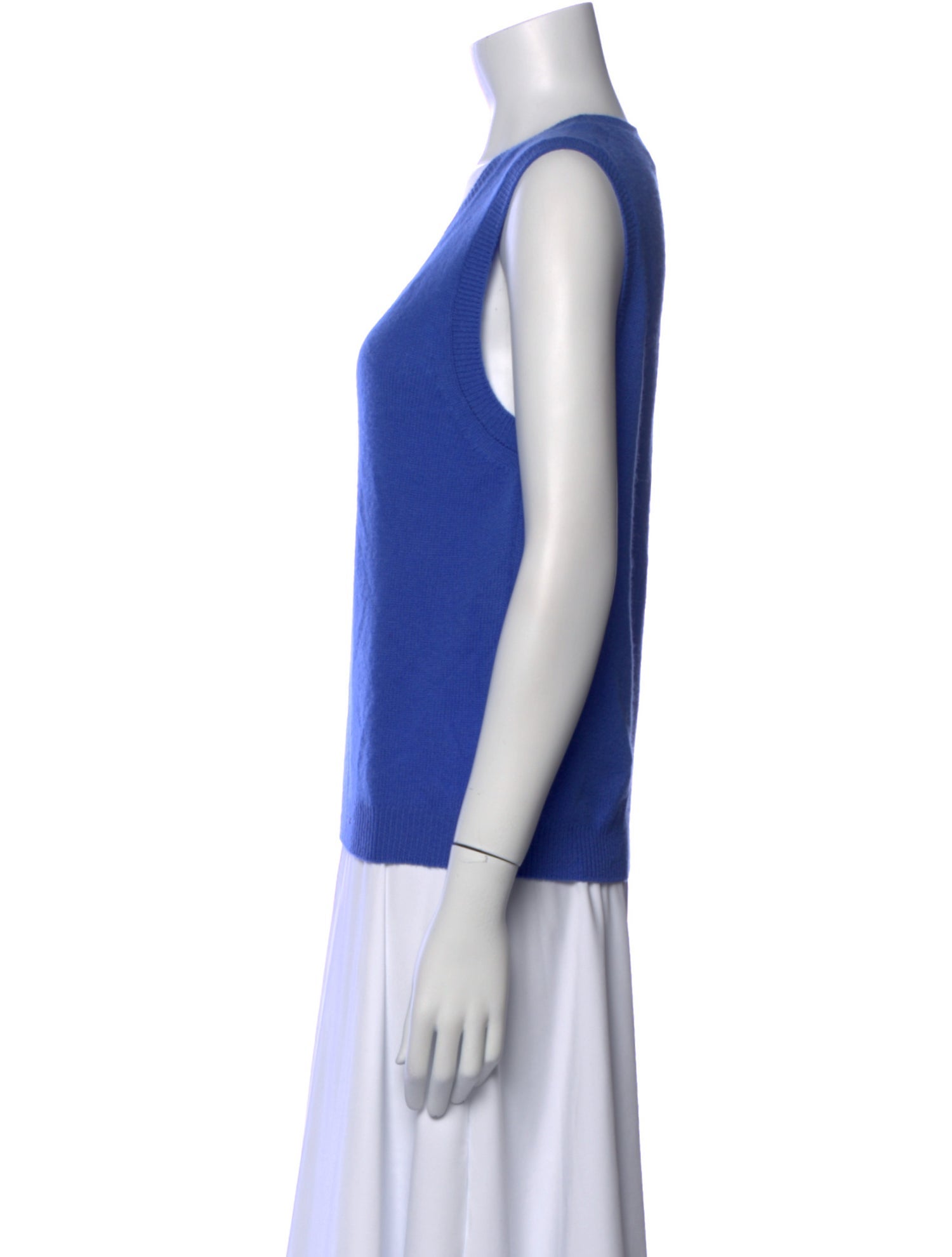 Organic by John Patrick Cashmere Scoop Neck Sweater w/ Tags