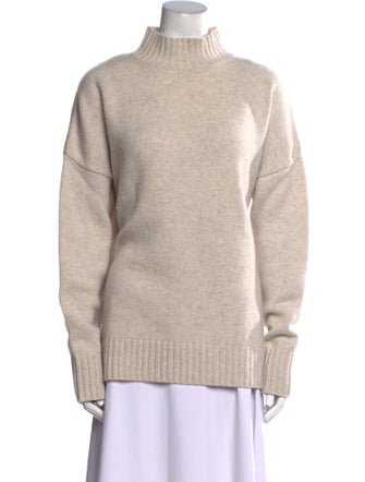 Organic by John Patrick Cashmere Mock Neck Sweater