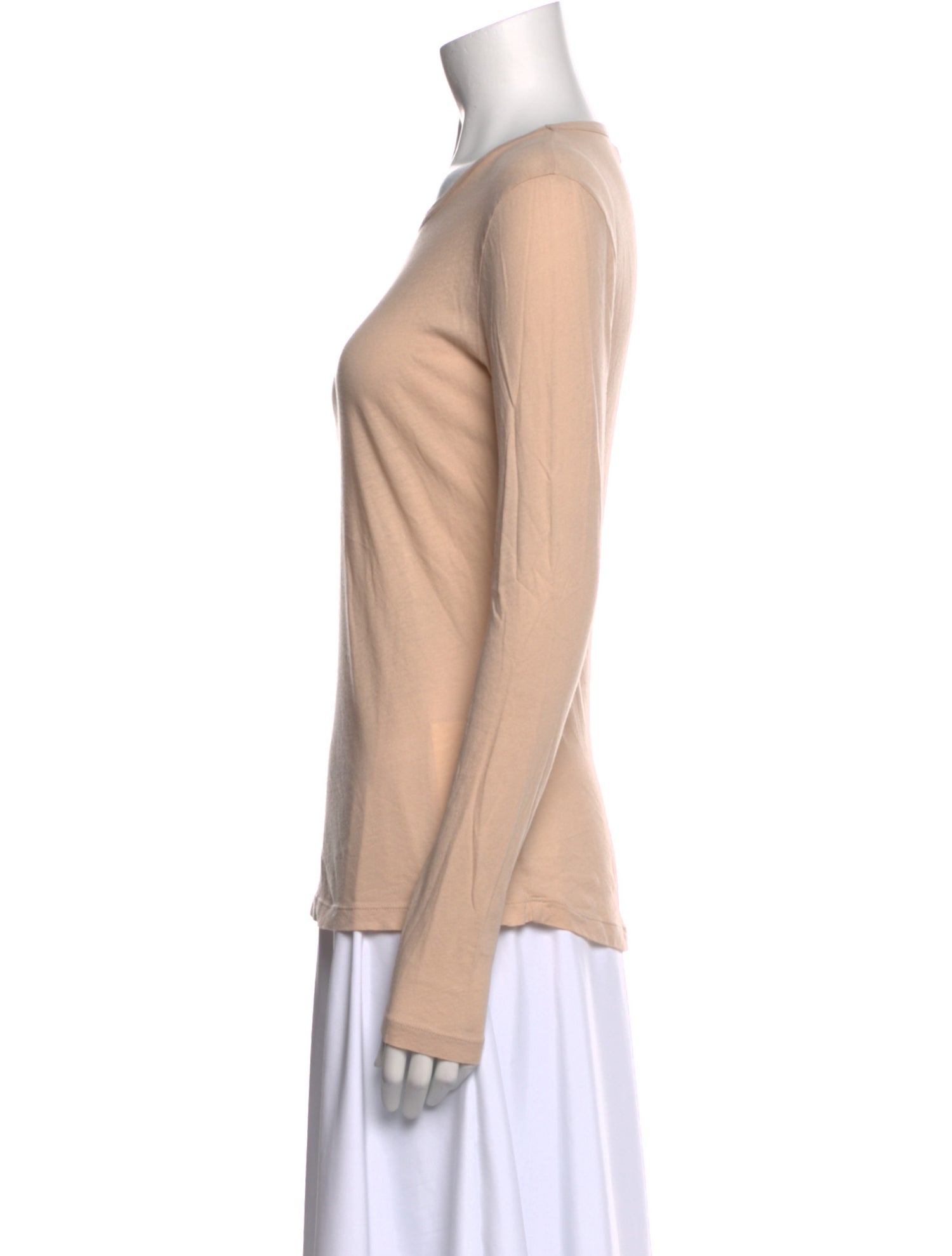 Organic by John Patrick Scoop Neck Long Sleeve Top