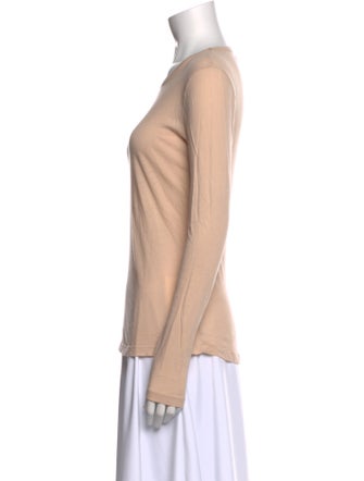 Organic by John Patrick Scoop Neck Long Sleeve Top