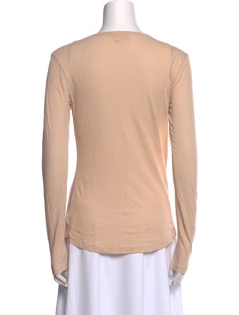 Organic by John Patrick Scoop Neck Long Sleeve Top