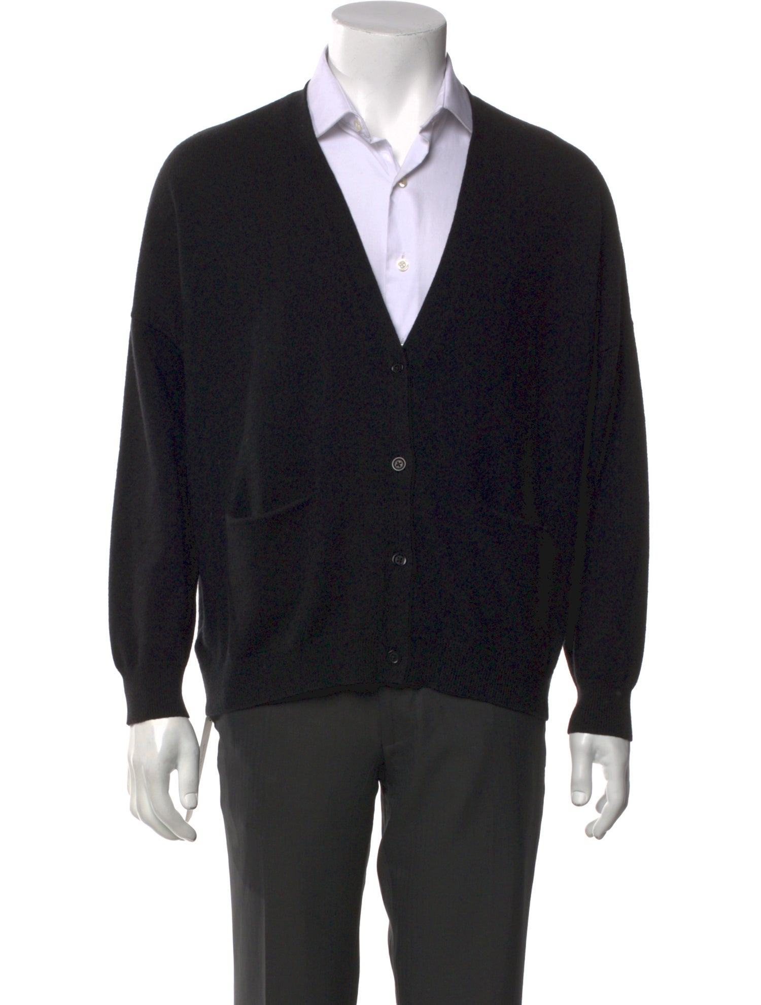 Organic by John Patrick Merino Wool V-Neck Cardigan