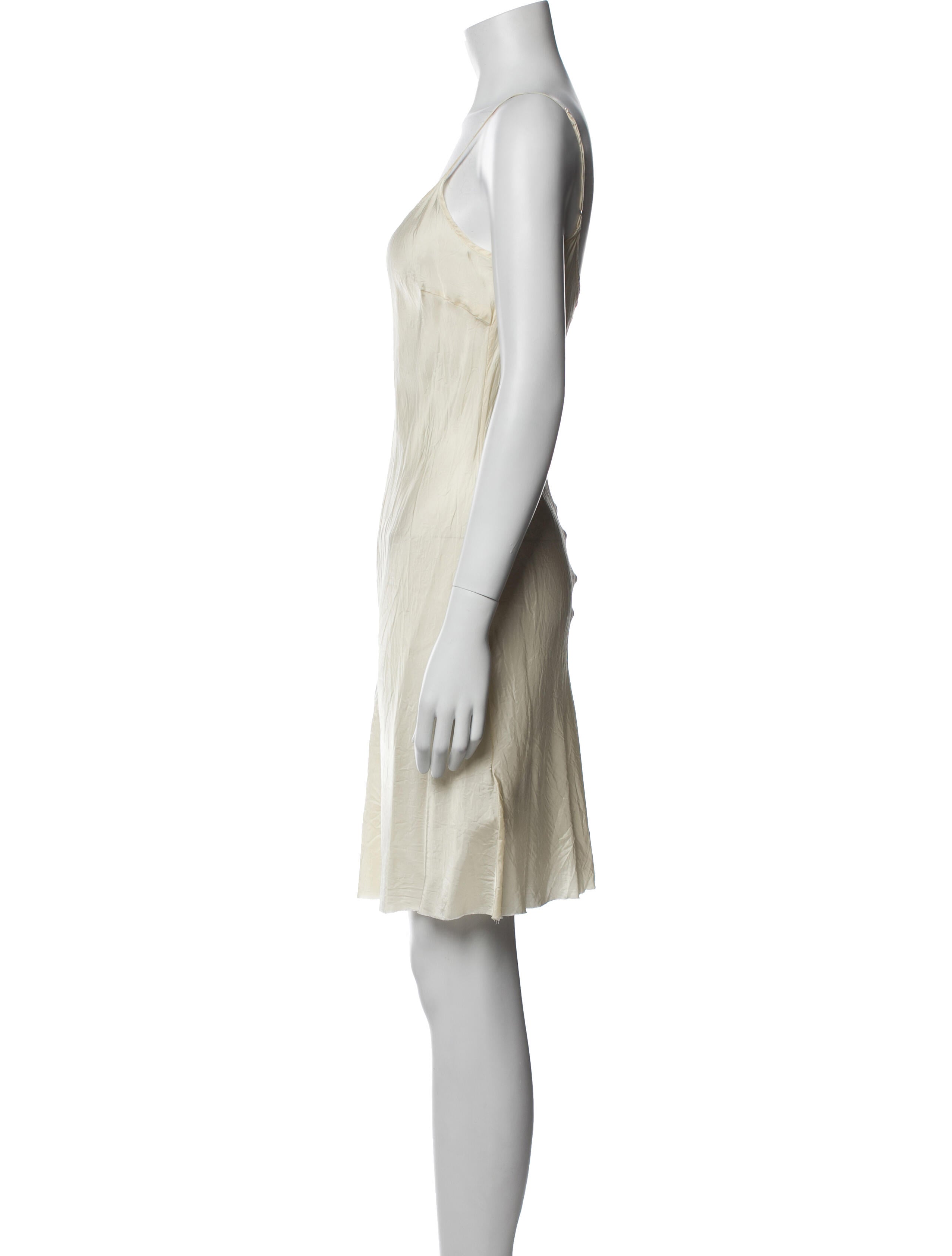 Organic by John Patrick V-Neck Knee-Length Dress