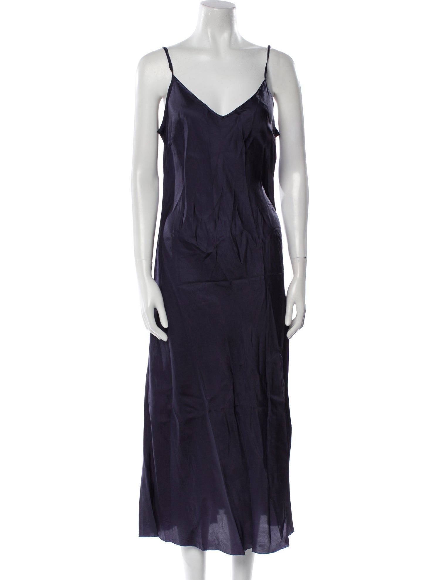 Organic by John Patrick V-Neck Midi Length Dress