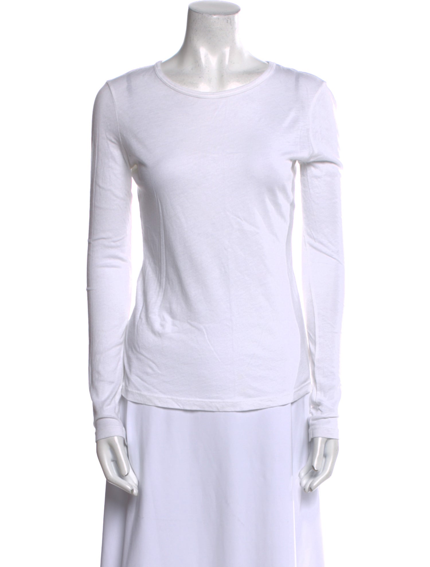 Organic by John Patrick Bateau Neckline Long Sleeve T-Shirt