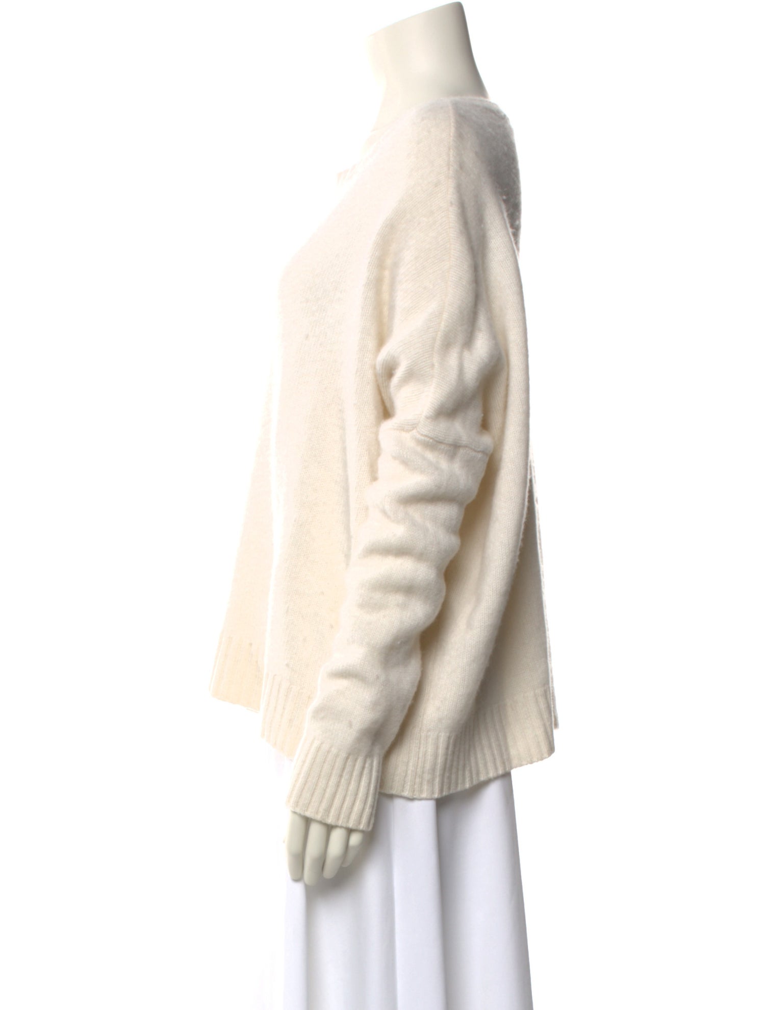 Organic by John Patrick Cashmere Scoop Neck Sweater