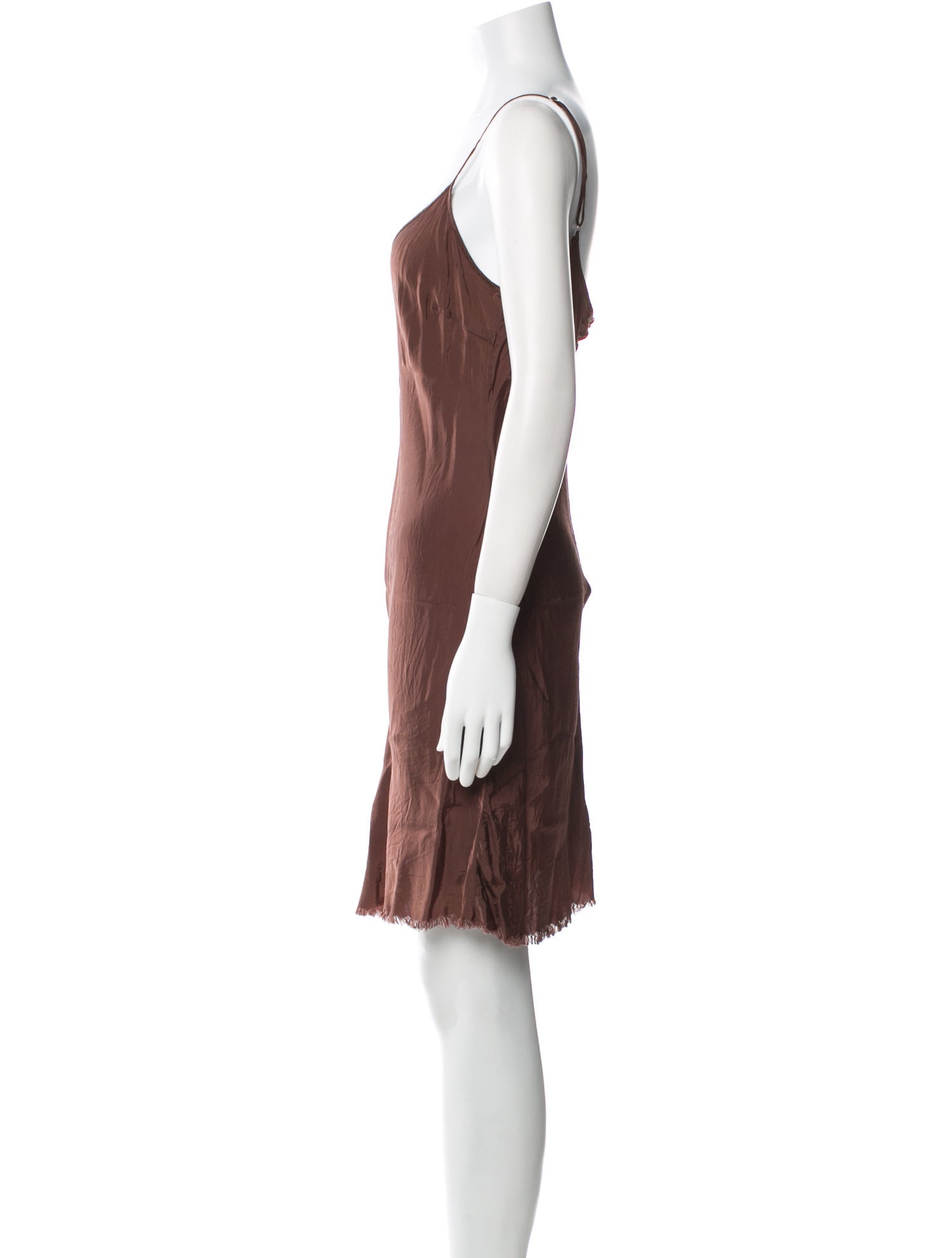 Organic by John Patrick V-Neck Mini Dress