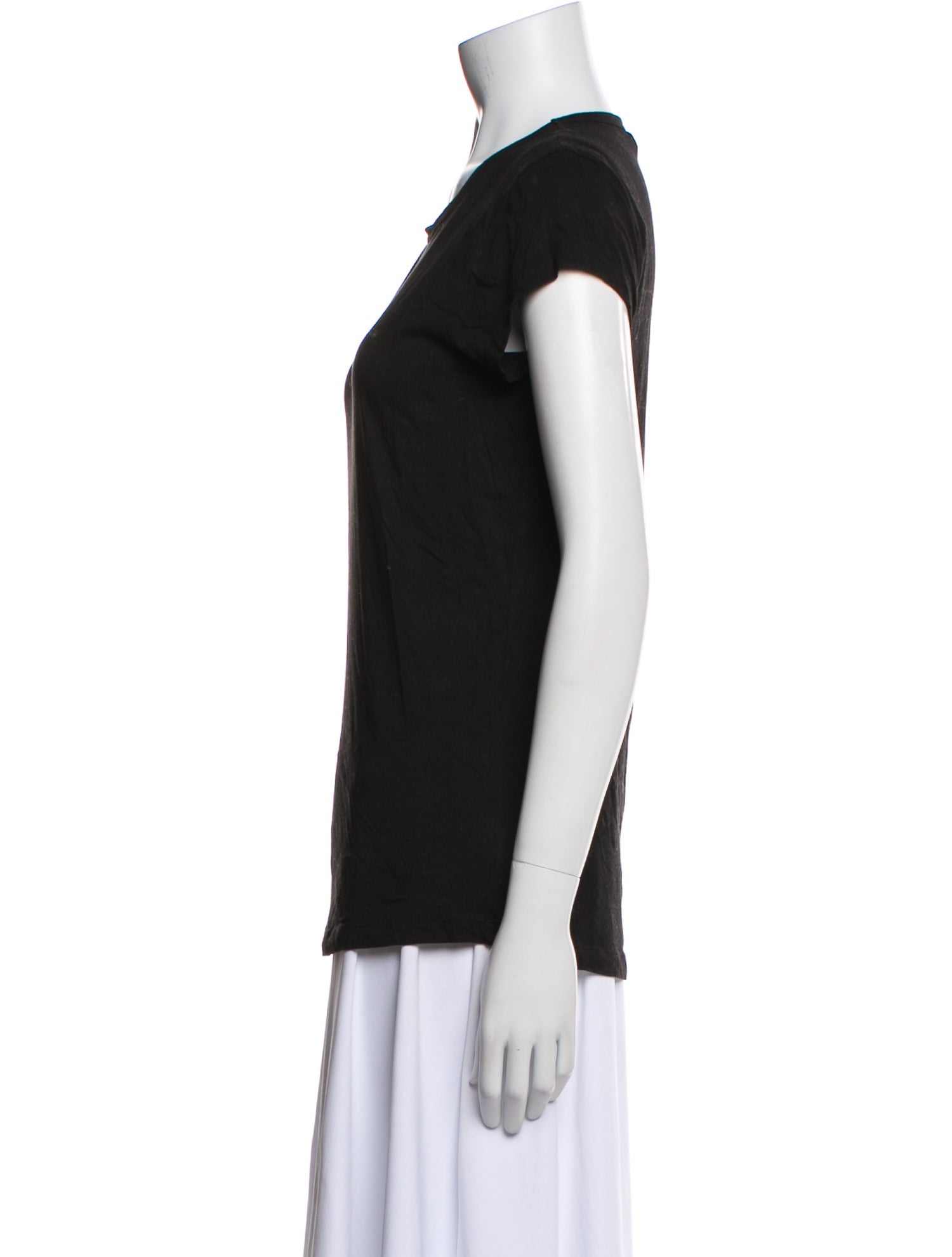 Organic by John Patrick Crew Neck Short Sleeve T-Shirt