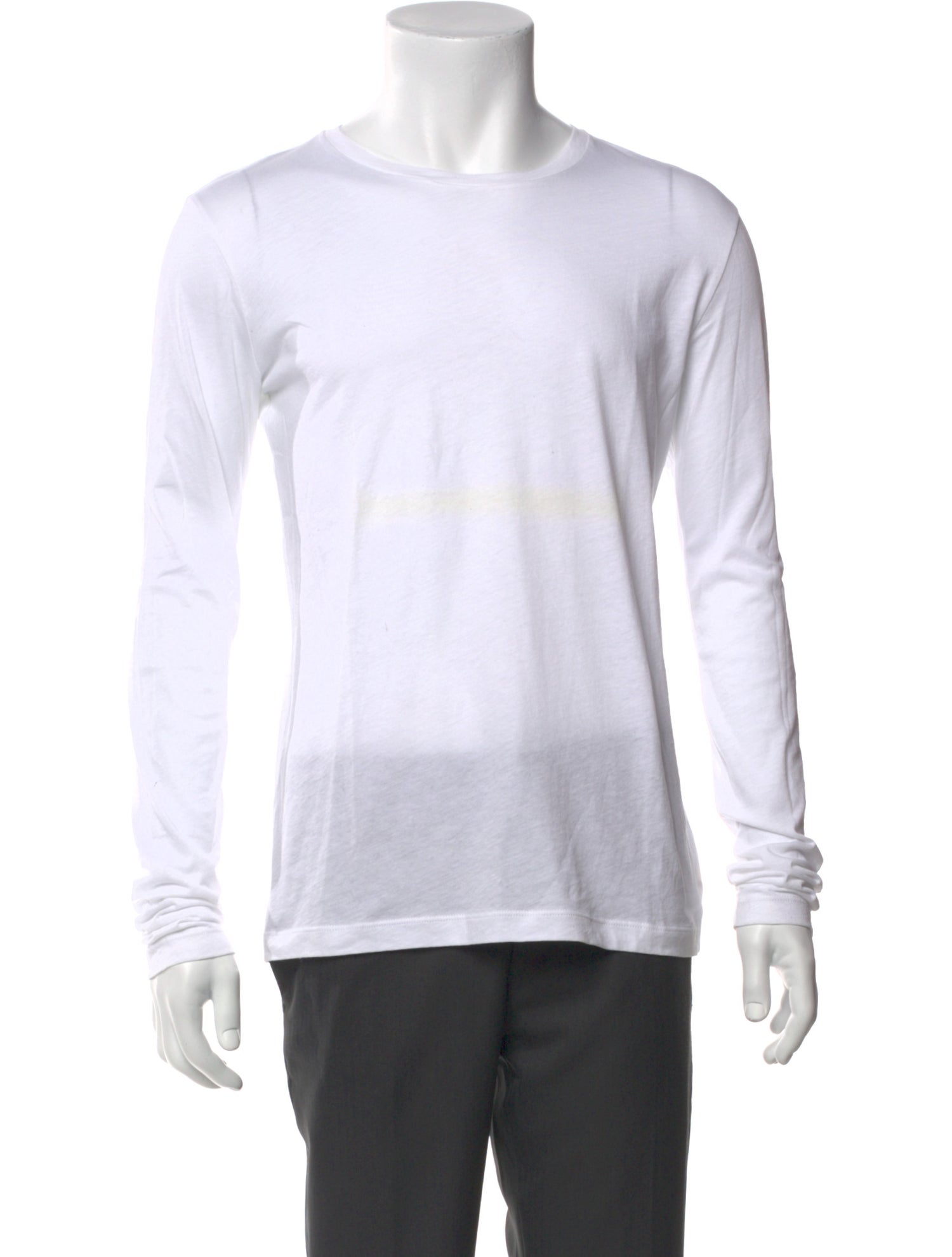Organic by John Patrick Crew Neck Long Sleeve T-Shirt
