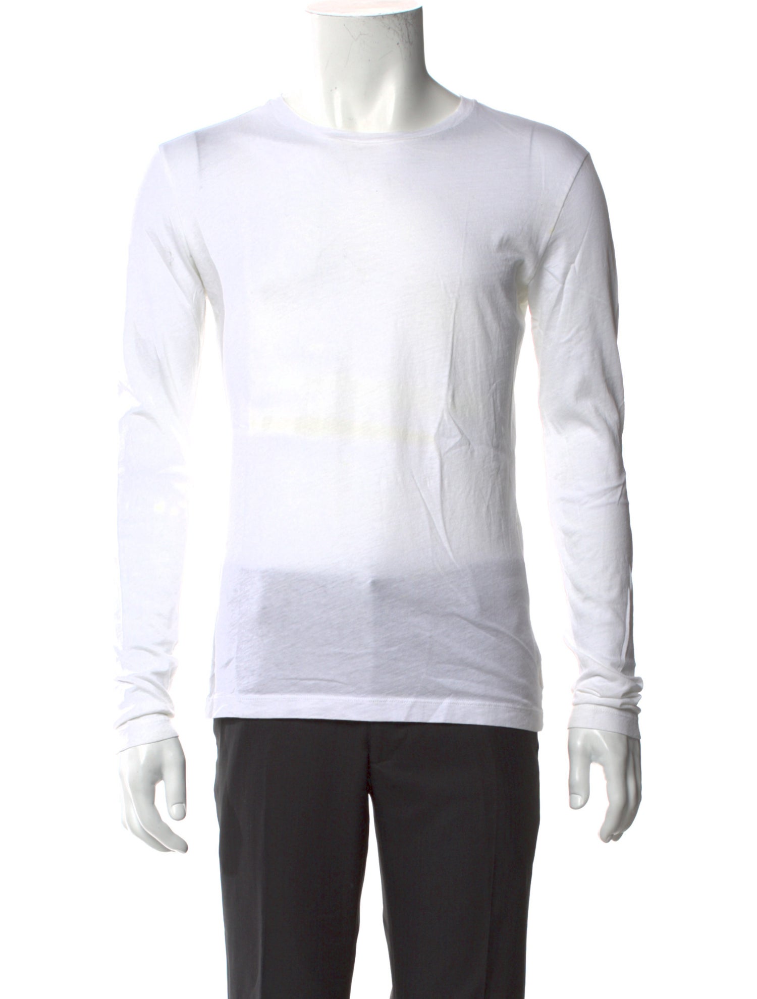 Organic by John Patrick Crew Neck Long Sleeve T-Shirt