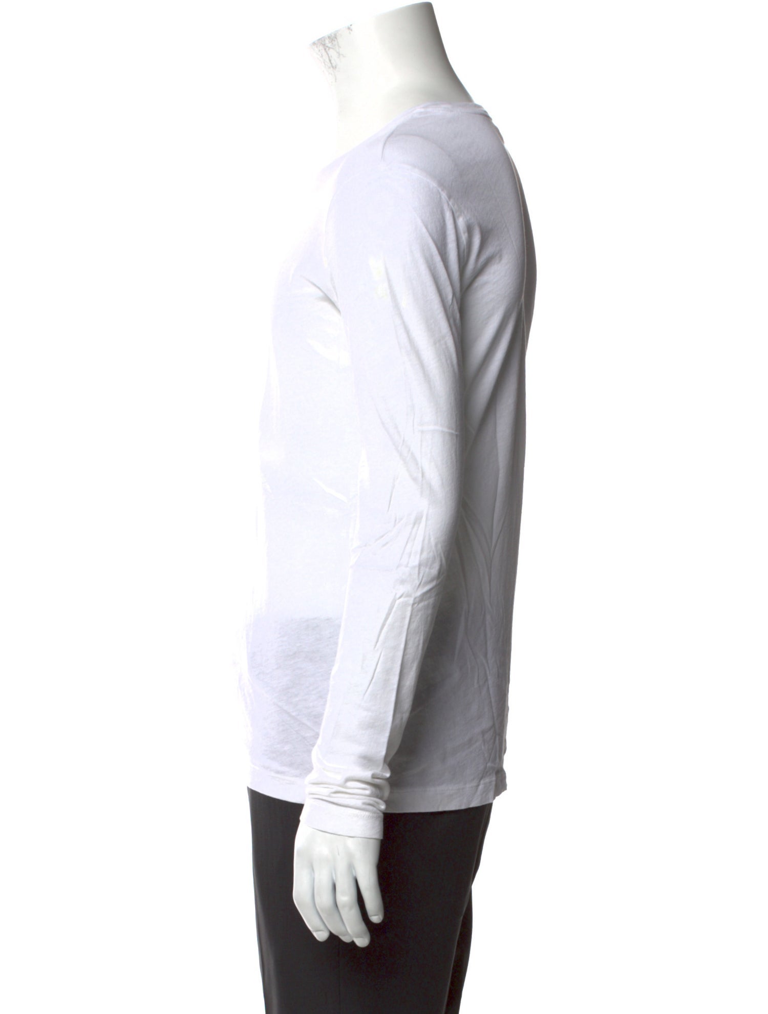 Organic by John Patrick Crew Neck Long Sleeve T-Shirt