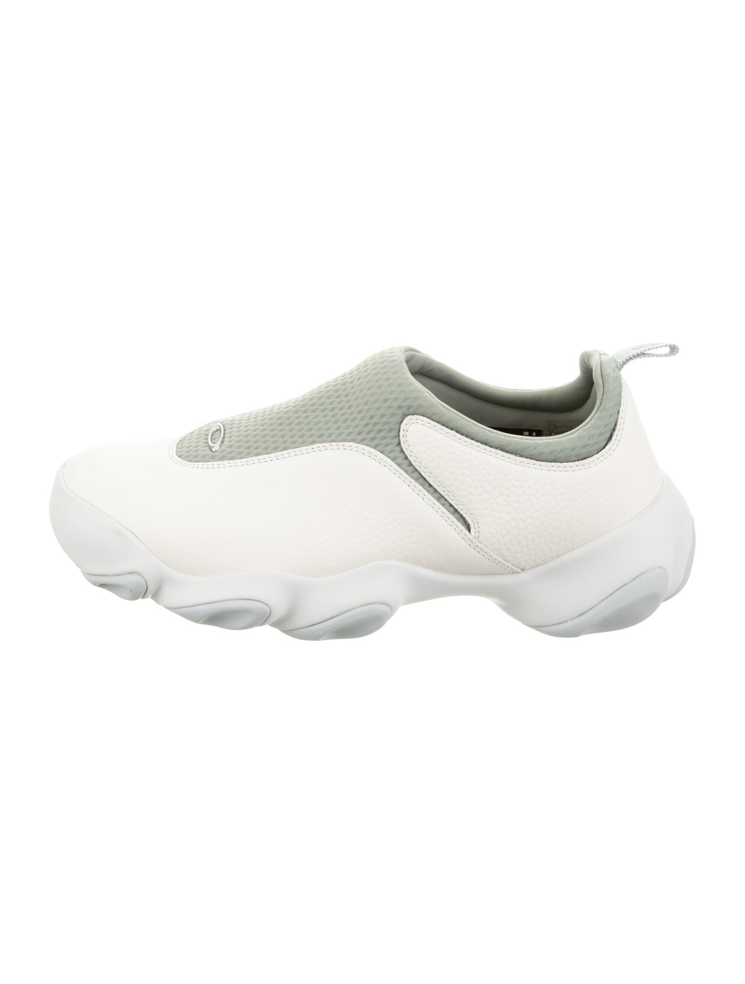 Oakley x Brain Dead Leather Colorblock Pattern Sneakers