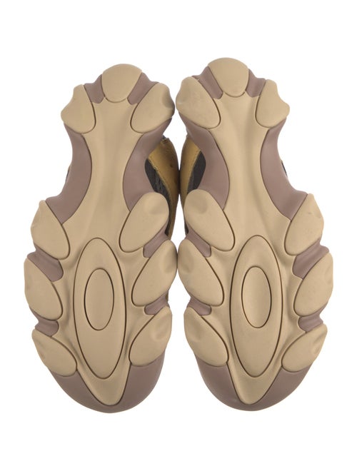 Oakley x Brain Dead Suede Colorblock Pattern Athletic Sneakers