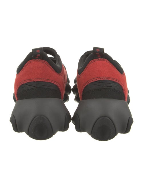 Oakley x Brain Dead Suede Colorblock Pattern Sneakers