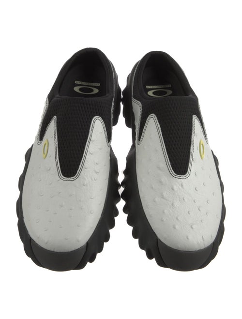 Oakley x Brain Dead Leather Colorblock Pattern Sneakers