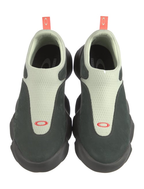 Oakley x Brain Dead Suede Colorblock Pattern Sneakers