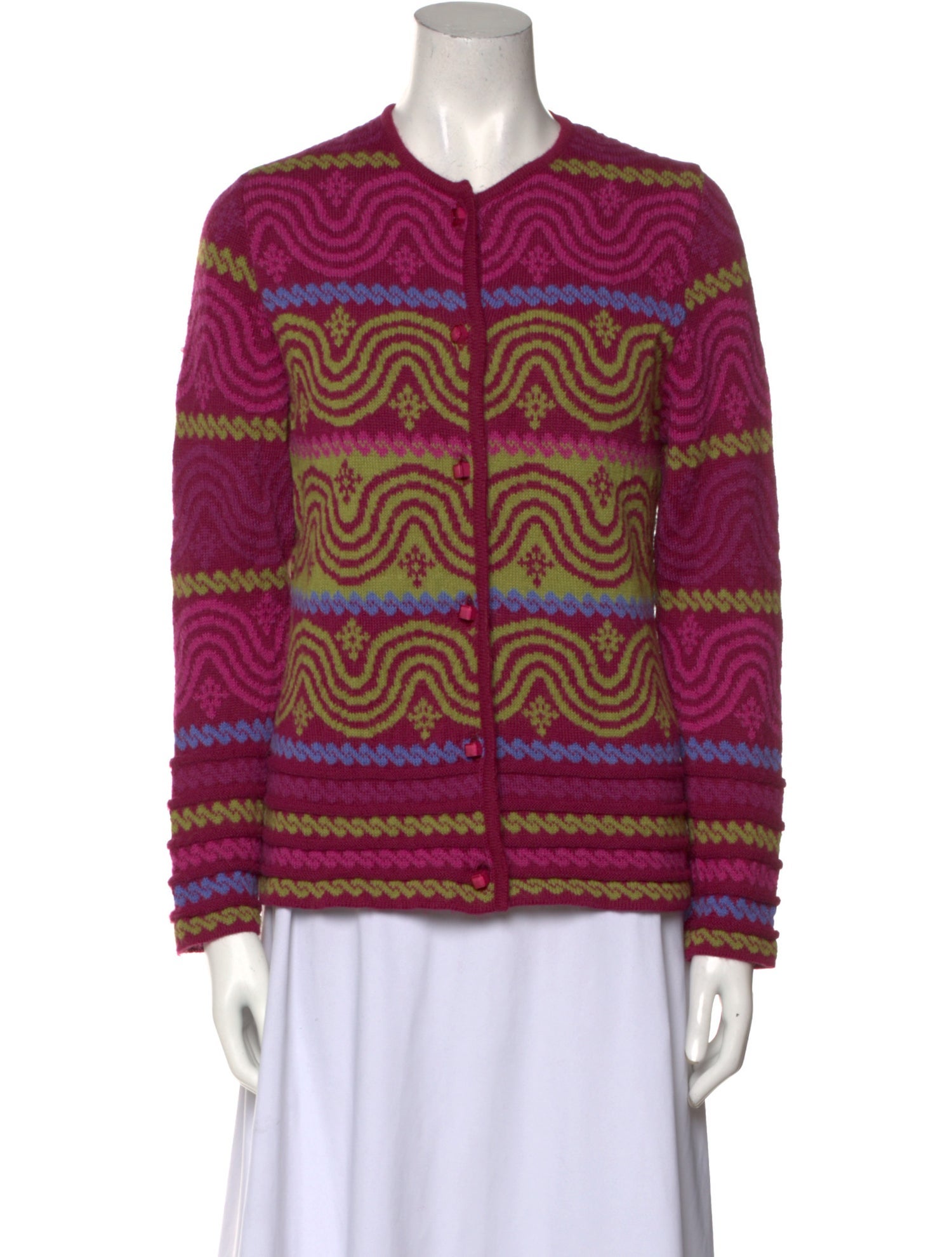 Oleana Alpaca Striped Sweater