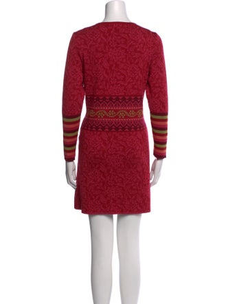 Oleana Merino Wool Mini Dress