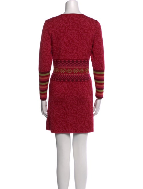 Oleana Merino Wool Mini Dress