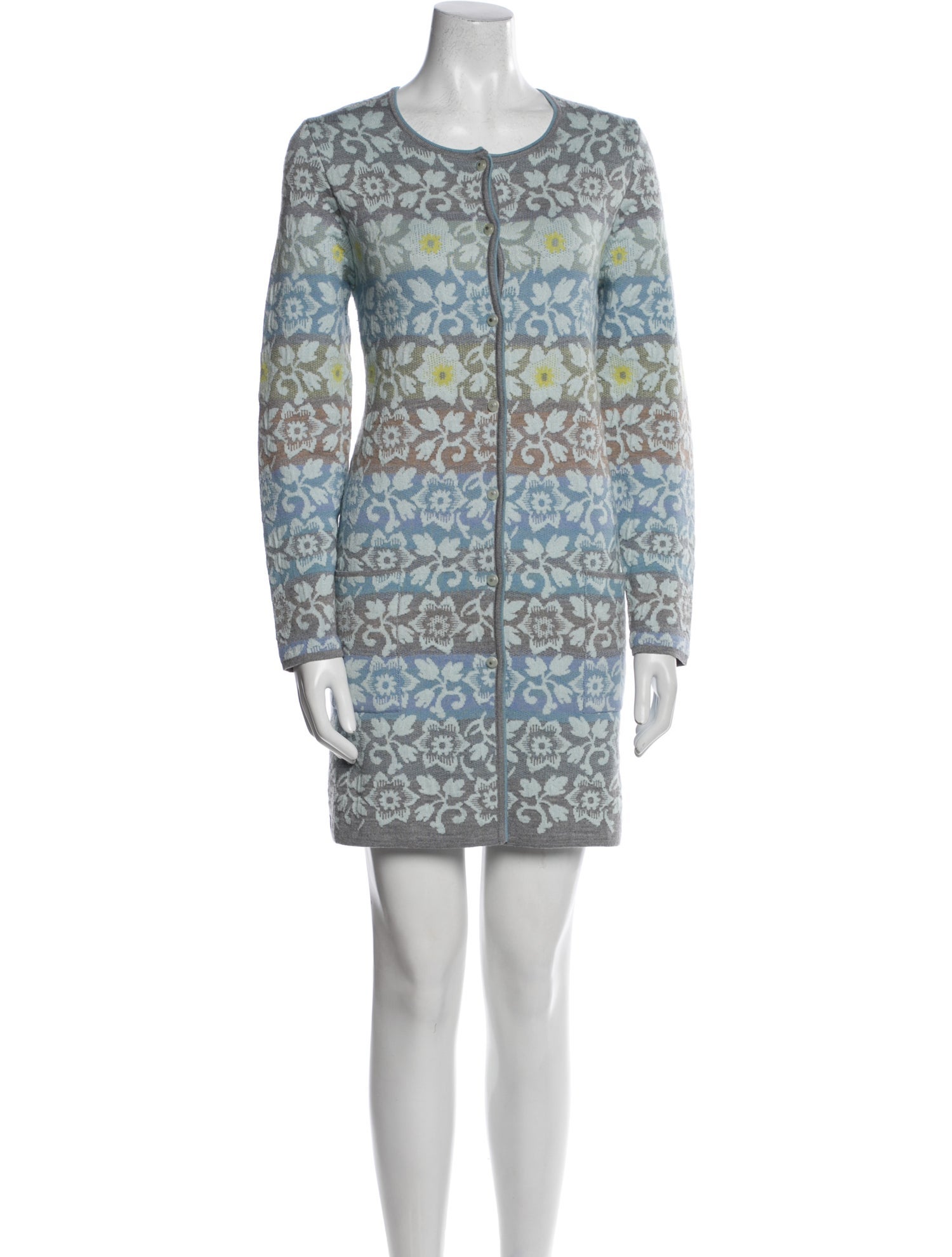 Oleana Merino Wool Mini Dress