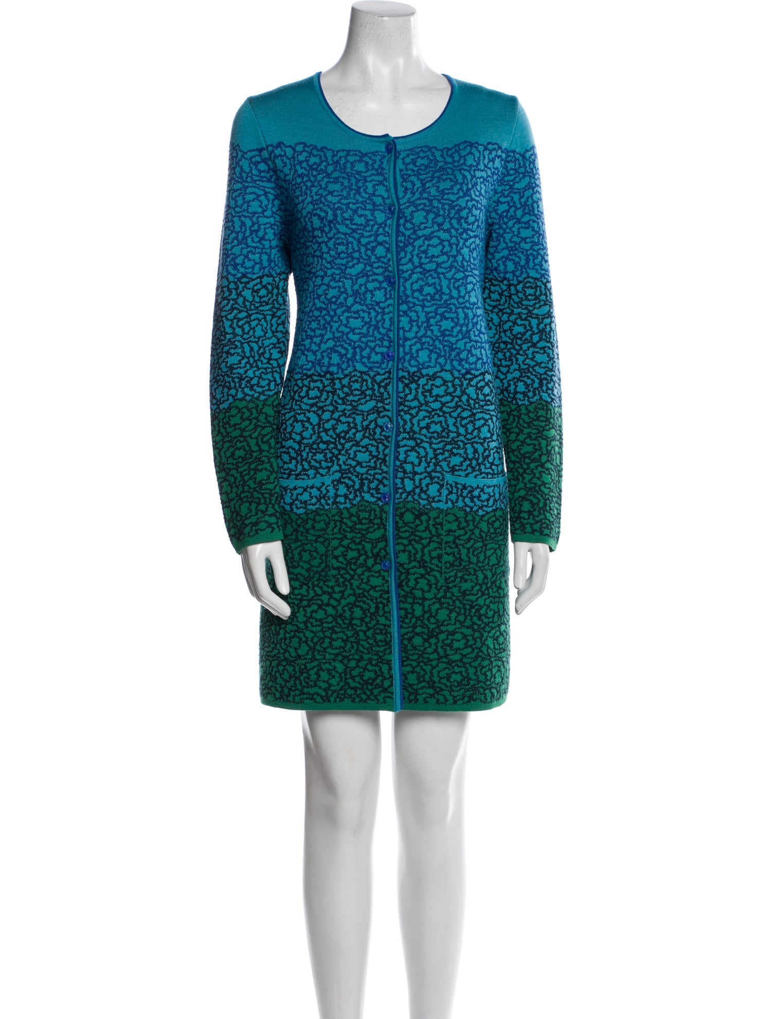 Oleana Merino Wool Mini Dress