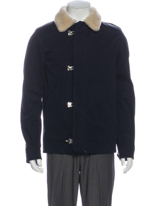 Oamc Bomber Jacket Blue