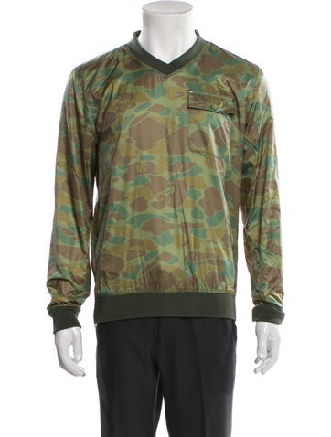 Oamc Outerwear Plaid Print Jacket S