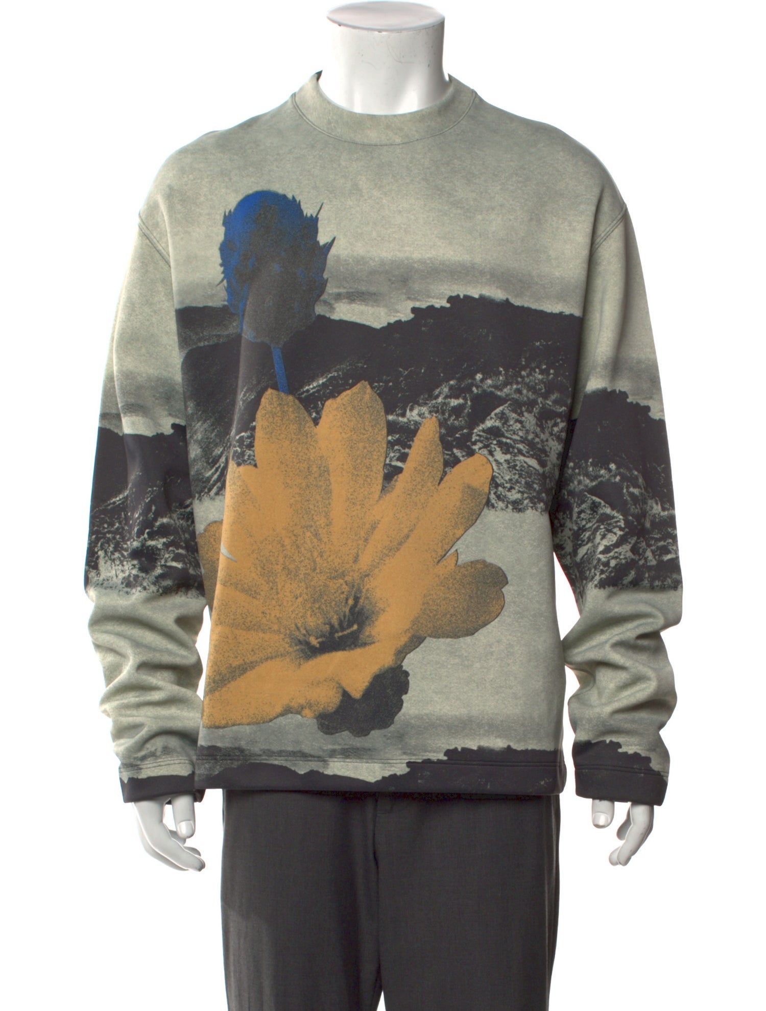 OAMC Graphic Print Crew Neck Sweatshirt w/ Tags