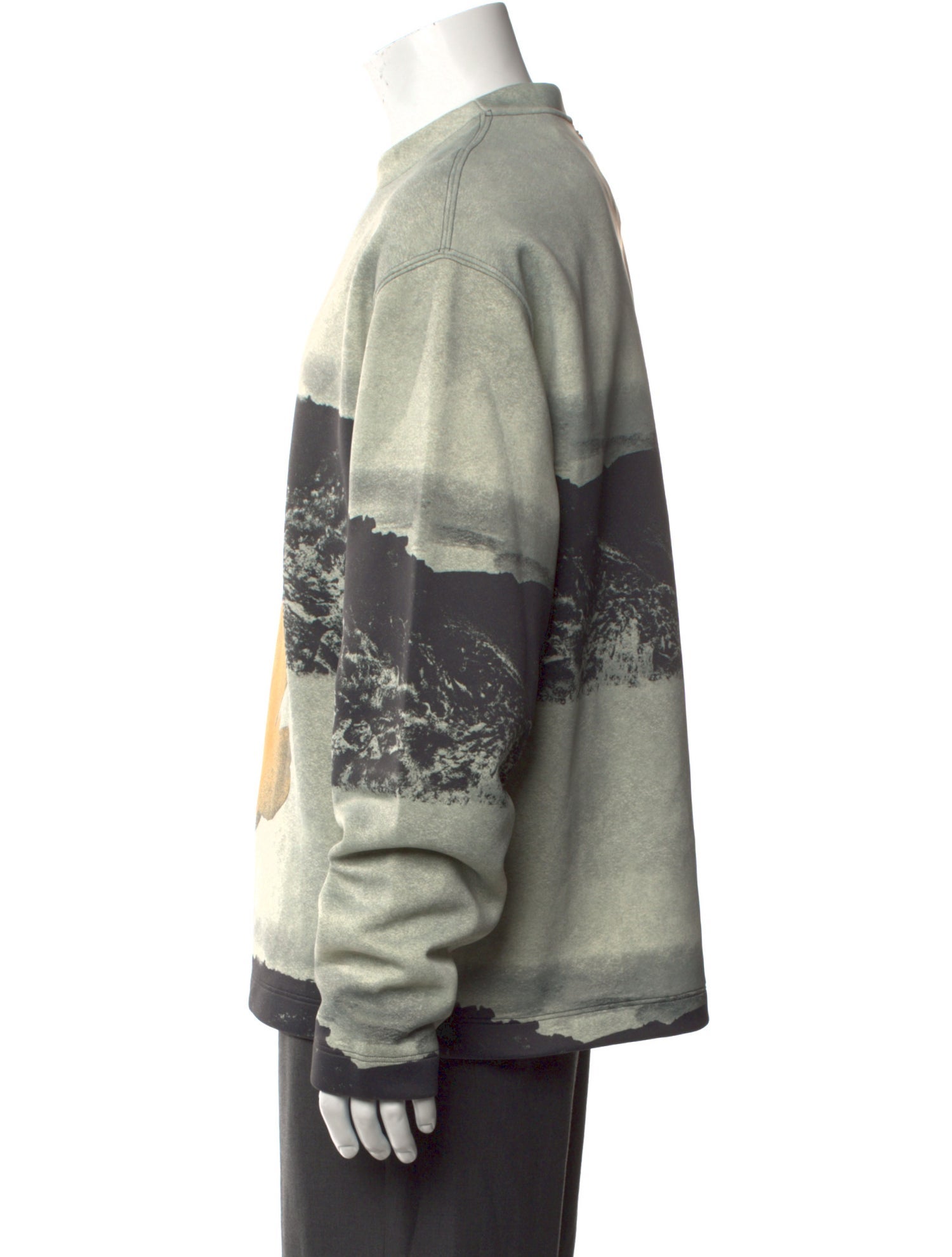 OAMC Graphic Print Crew Neck Sweatshirt w/ Tags