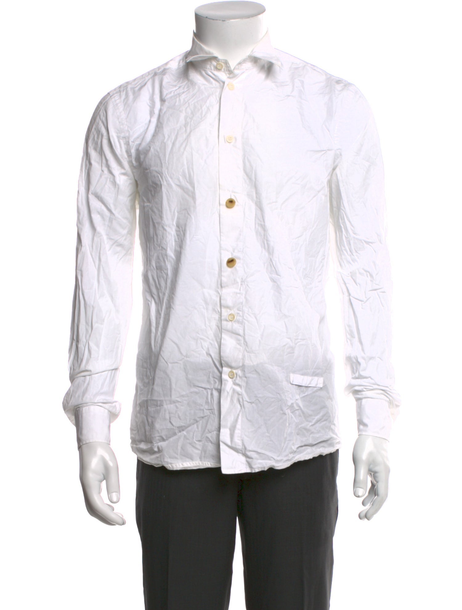 OAMC Striped Long Sleeve Dress Shirt