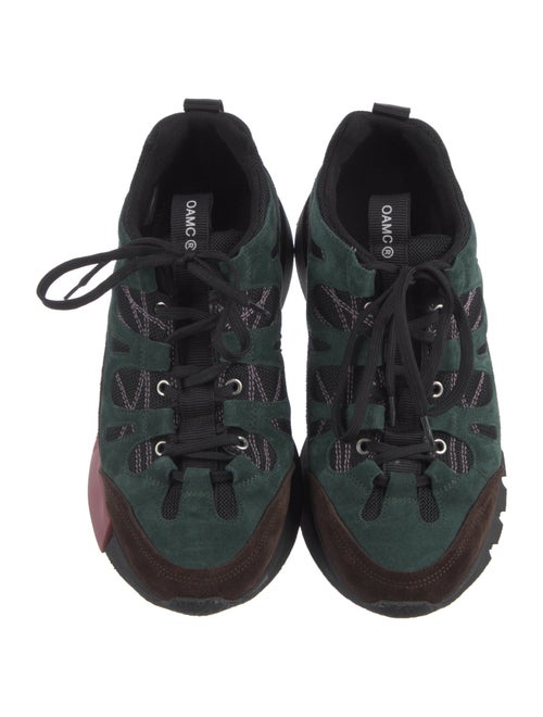 OAMC Suede Printed Sneakers