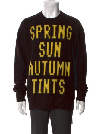 OAMC Wool Printed Pullover