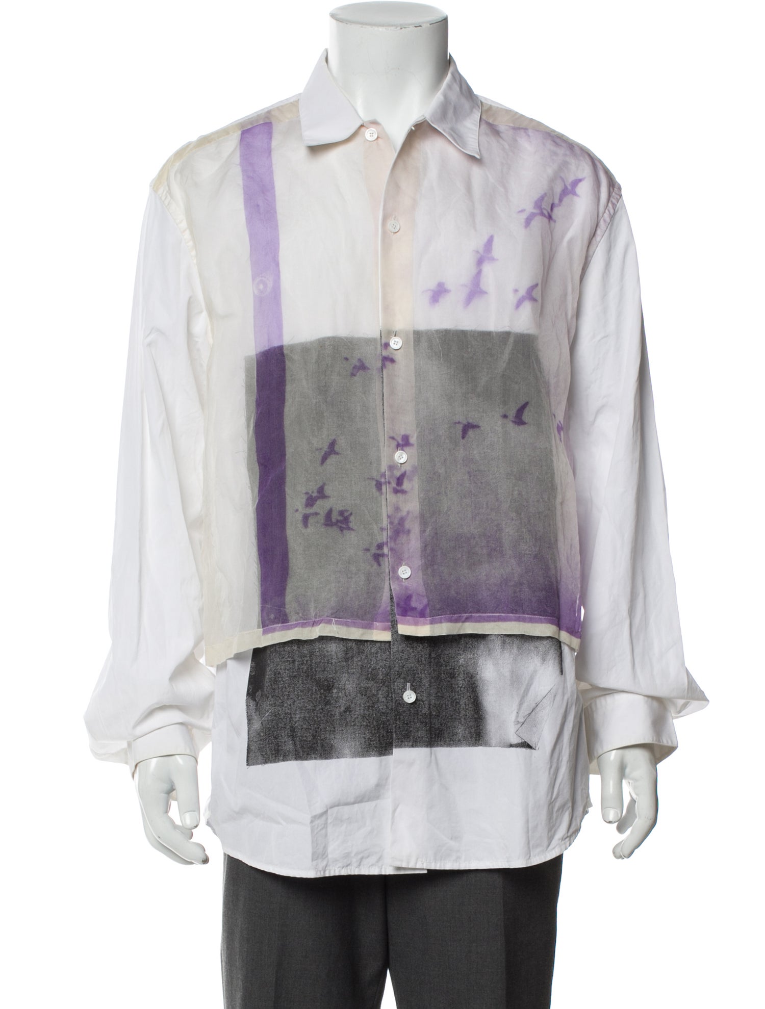 OAMC Printed Long Sleeve Shirt