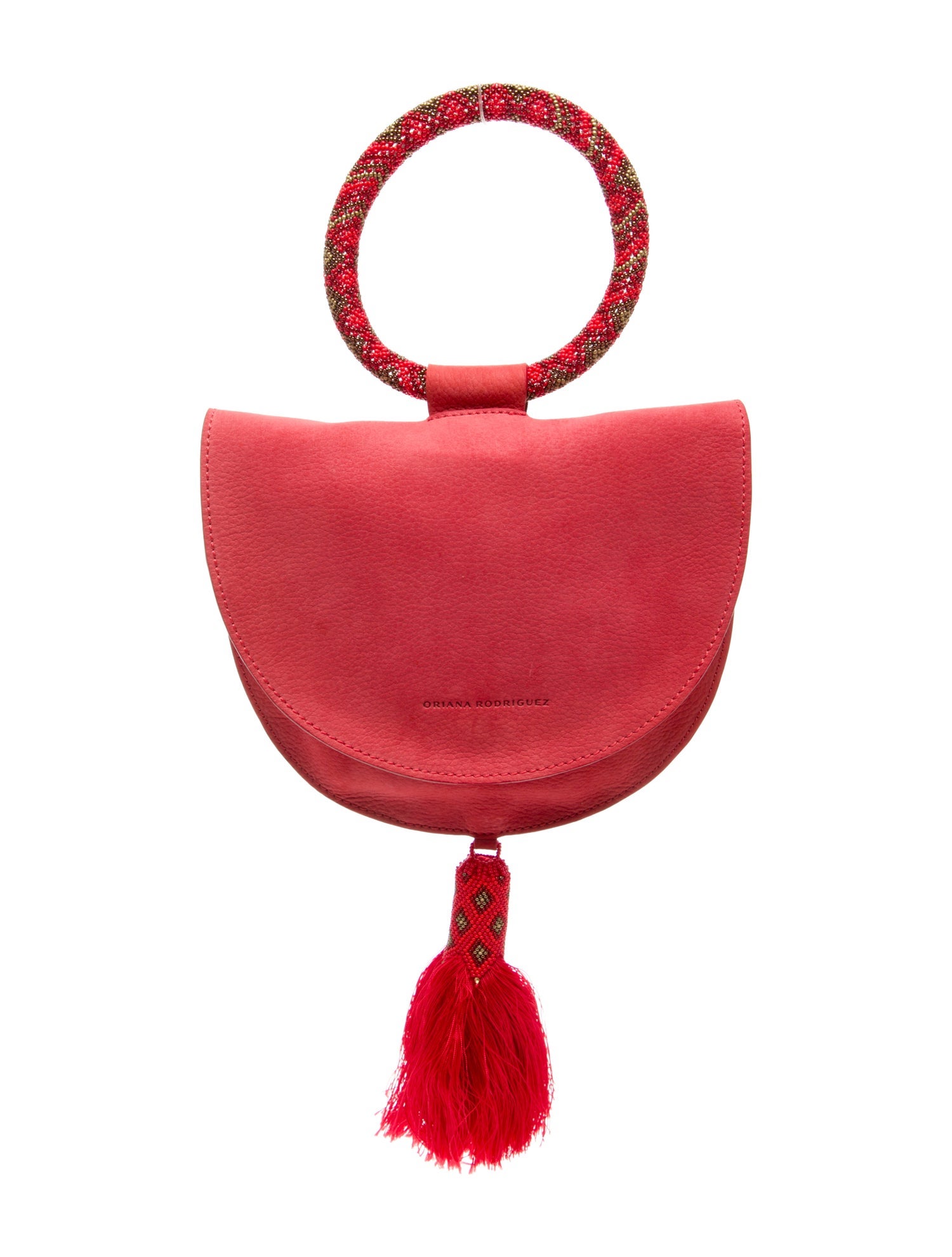 Oriana Rodriguez Leather Top Handle Bag