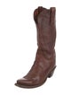 1883 by Lucchese Leather Embroidered Accent Western Boots