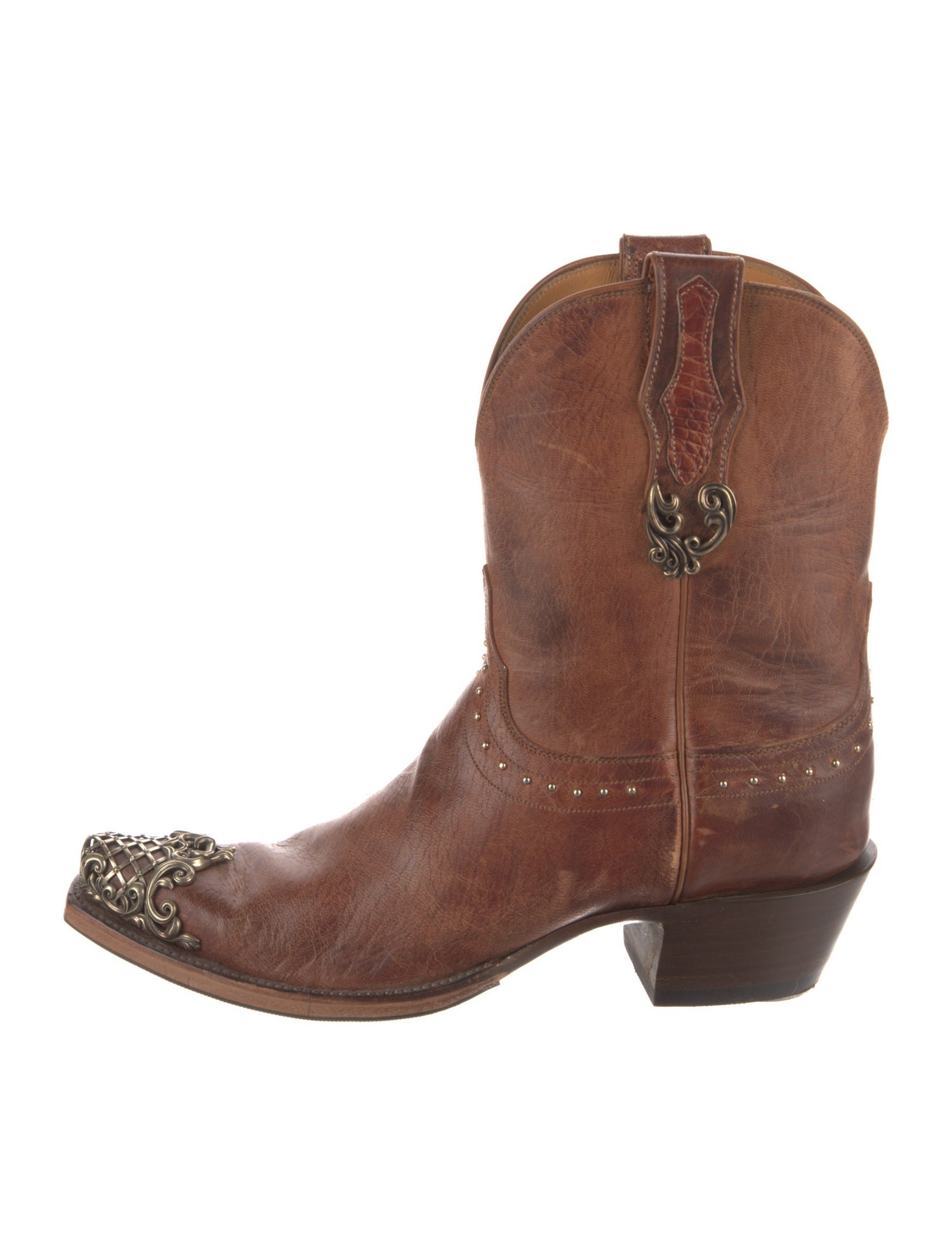 1883 by Lucchese Leather Western Boots