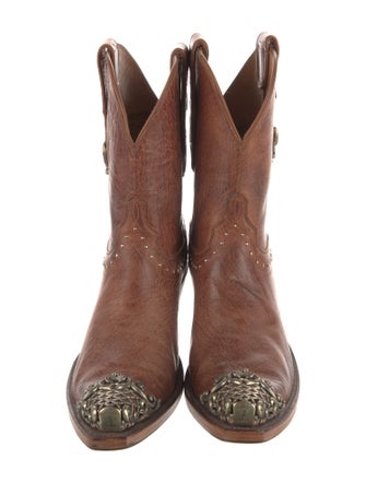 1883 by Lucchese Leather Western Boots