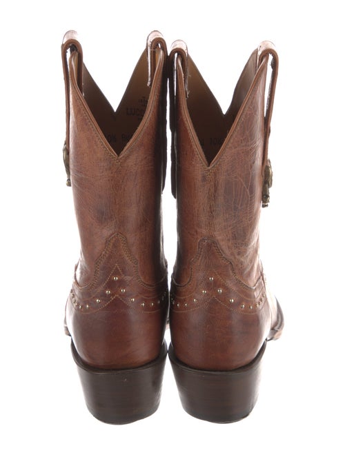 1883 by Lucchese Leather Western Boots