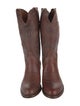 1883 by Lucchese Leather Embroidered Accent Western Boots