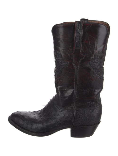 1883 by Lucchese Leather Combat Boots