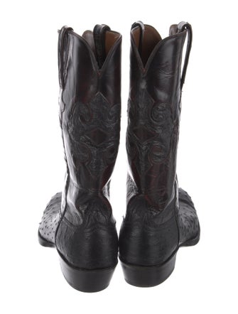 1883 by Lucchese Leather Combat Boots