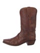 1883 by Lucchese Leather Embroidered Accent Western Boots