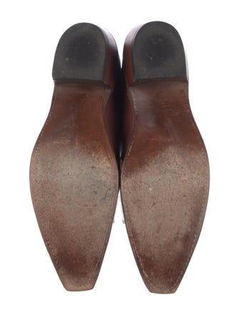 1883 by Lucchese Leather Embroidered Accent Western Boots