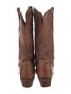 1883 by Lucchese Leather Patterned Western Boots