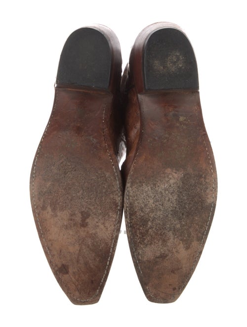 1883 by Lucchese Leather Patterned Western Boots