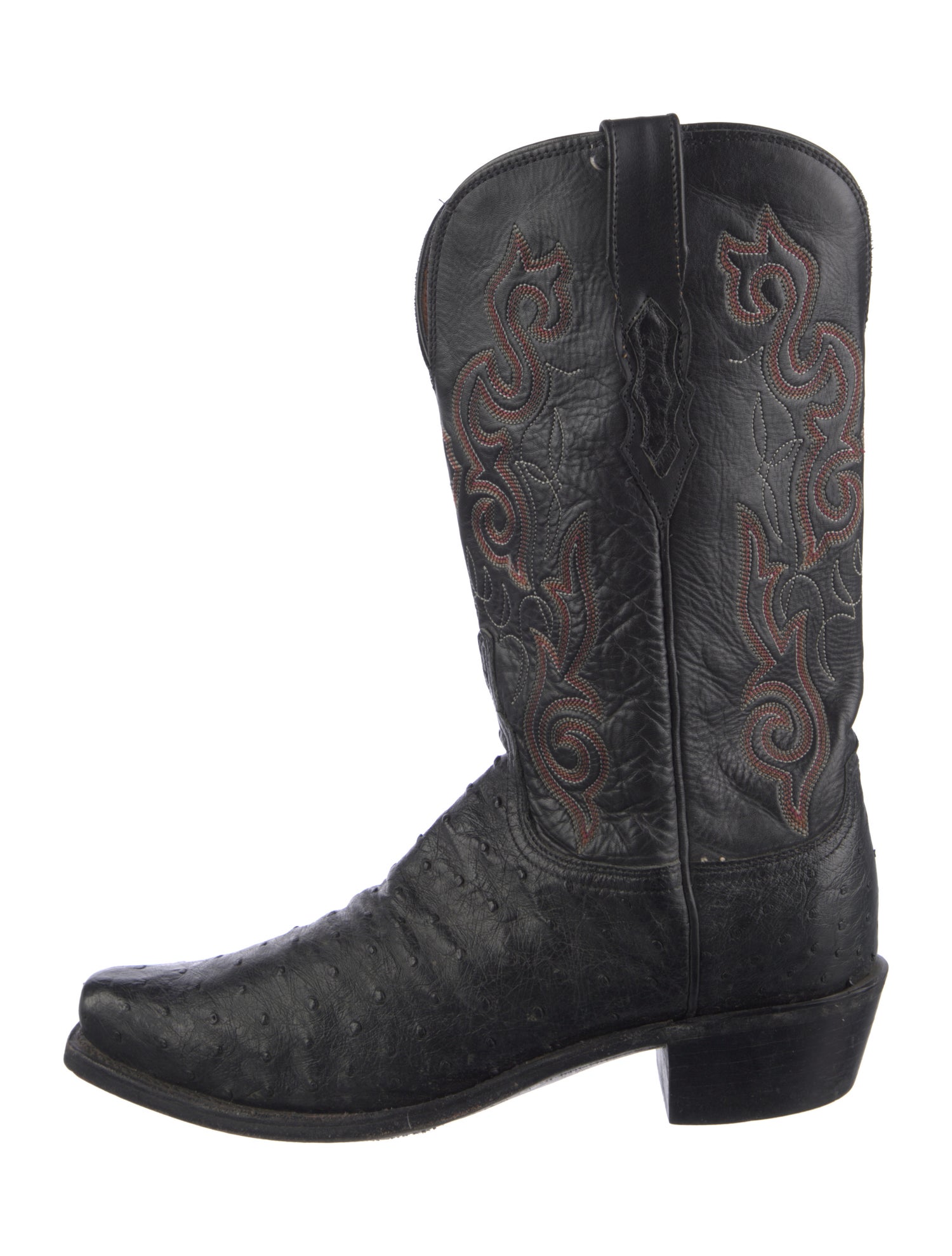 1883 by Lucchese Leather Printed Western Boots